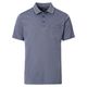 XXL CasaModa Polo easy care blau-silber melange XXL CasaModa Polo easy care blau-silber melange