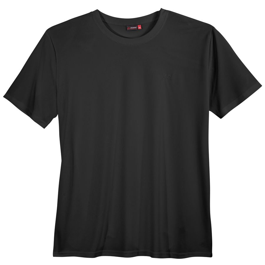 Maier Sports Funktions-T-Shirt schwarz große Größen