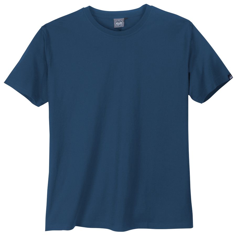 Ahorn Sportswear Basic T-Shirt XXL stahlblau