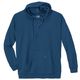 Basic Kapuzen-Sweatshirt Ahorn stahlblau Übergröße