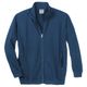 Ahorn Basic Trainer-Sweatjacke stahlblau Übergröße