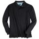 Redfield Langarm-Poloshirt schwarz Übergröße Harry Redfield Langarm-Poloshirt schwarz Übergröße Harry