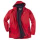 Blue Wave leichte Funktionsjacke rot große Größen