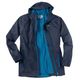 Blue Wave leichte Funktionsjacke blau große Größen