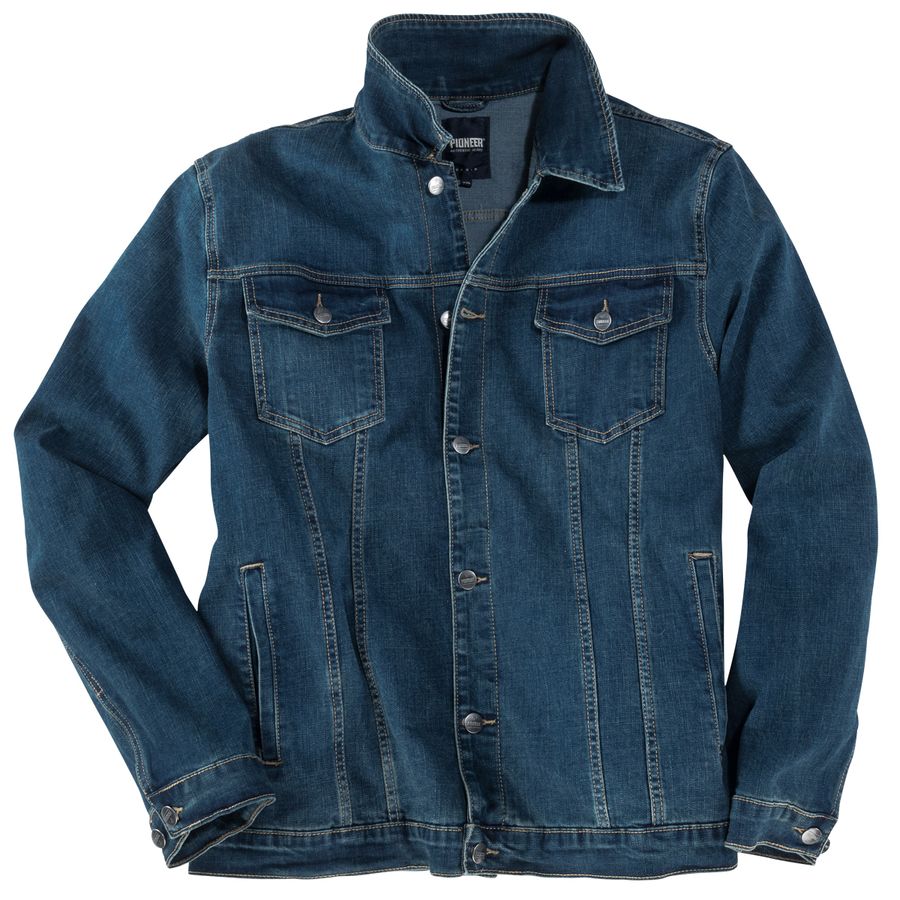 Jeansjacke Pioneer dark blue used Übergröße