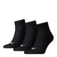 Puma Quarter Kurzsocken schwarz 3er-Pack