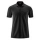 Maier Sports XXL Funktions-Zipper-Poloshirt schwarz Maier Sports XXL Funktions-Zipper-Poloshirt schwarz
