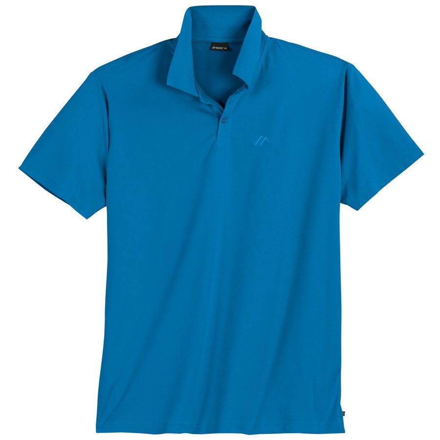 Maier Sports Übergröße Funktions-Poloshirt royalblau