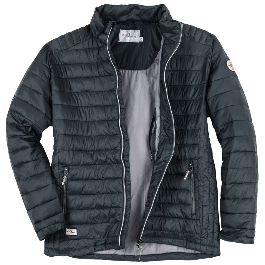 Blue Wave Steppjacke marine große Größen Ivan