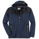 Blue Wave XXL Strick-Fleecejacke blau melange Blue Wave XXL Strick-Fleecejacke blau melange
