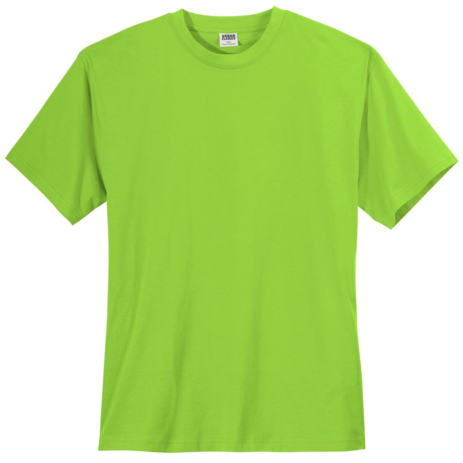 Urban Classics T-Shirt Übergröße hellgrün