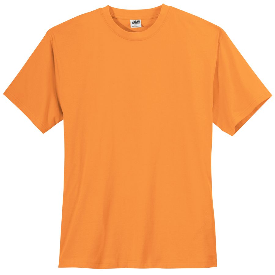 Urban Classics T-Shirt Übergröße orange