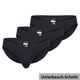 Ceceba 3er-Pack Unterbauch-Stretch XXL schwarz
