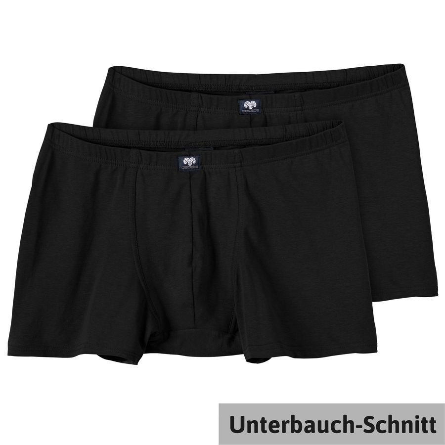 Ceceba 2er-Pack Unterbauch-Stretch XXL schwarz