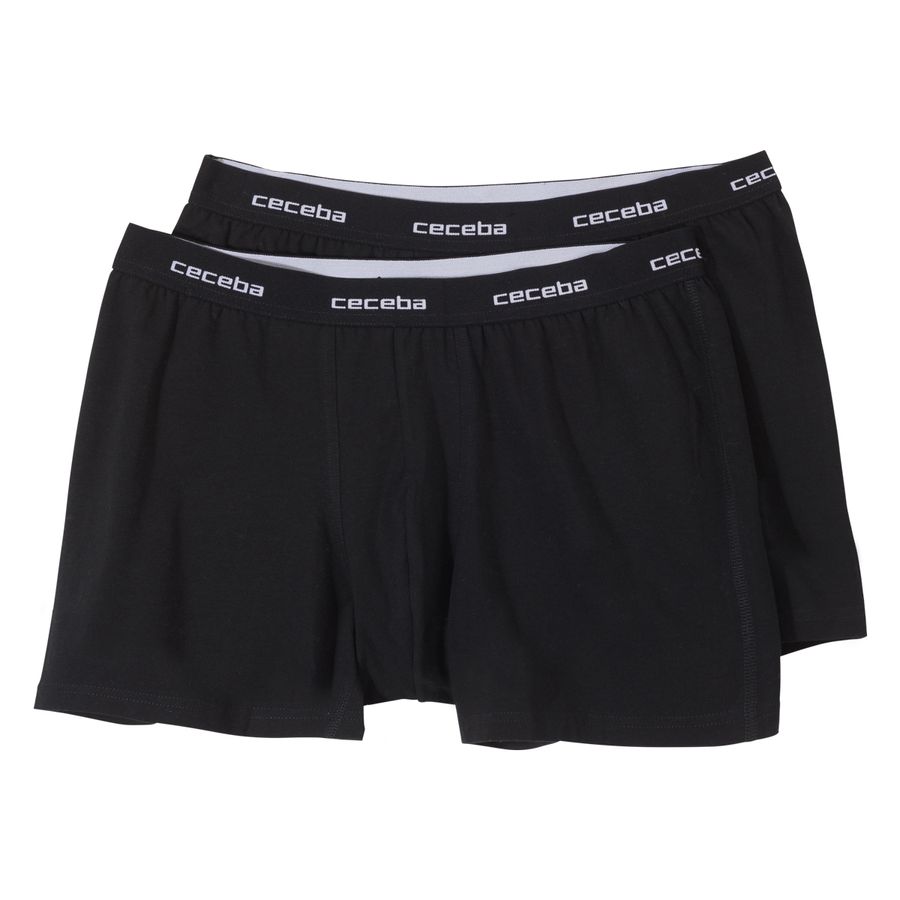 Ceceba Übergrößen Pants 2er-Pack schwarz