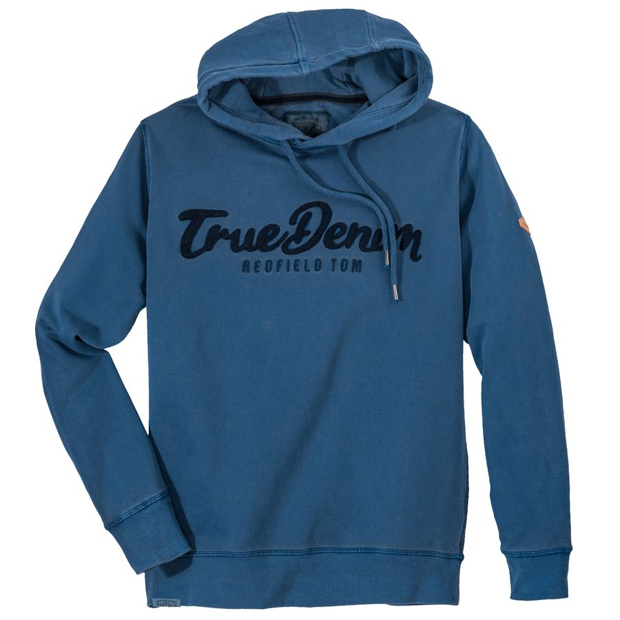 Redfield Kapuzen-Sweatshirt XXL blau True Denim