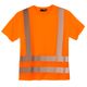 Marc & Mark Warnschutz T-Shirt Übergröße neonorange