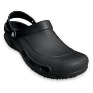Crocs bequeme Bistro Clogs Übergröße schwarz