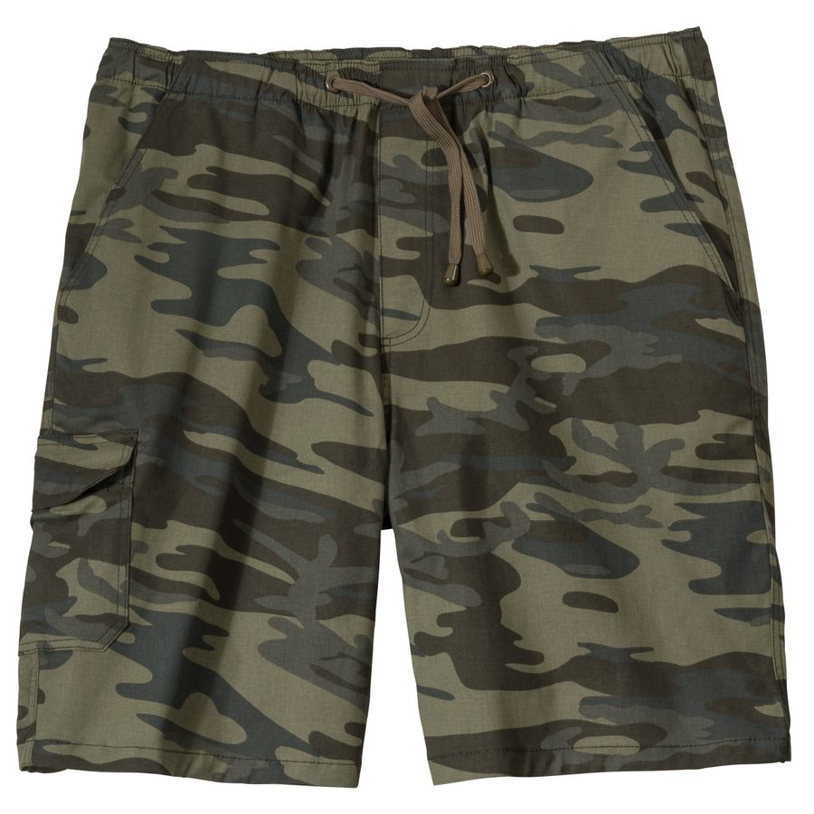 Cargo-Bermuda große Größen khaki Camouflage Abraxas