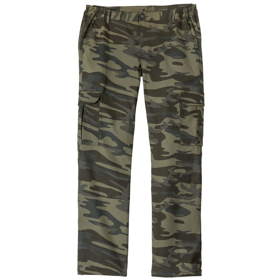 Abraxas Camouflage Cargohose khaki große Größen