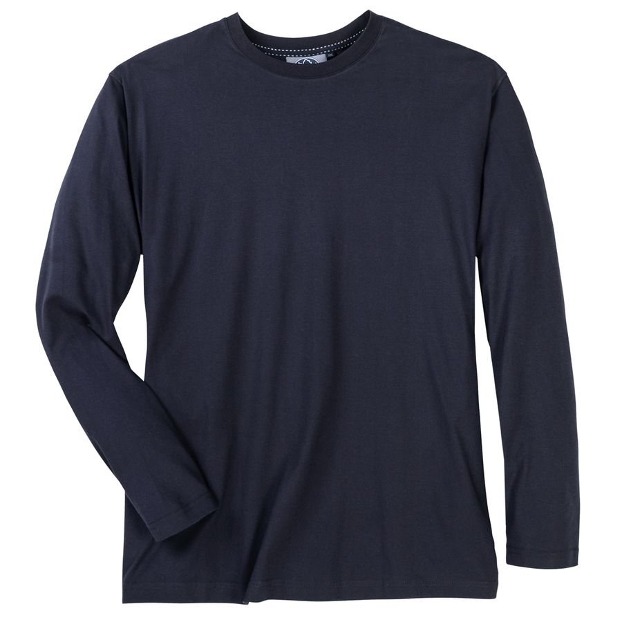 Basic Longsleeve XXL dunkelblau Ahorn Sportswear