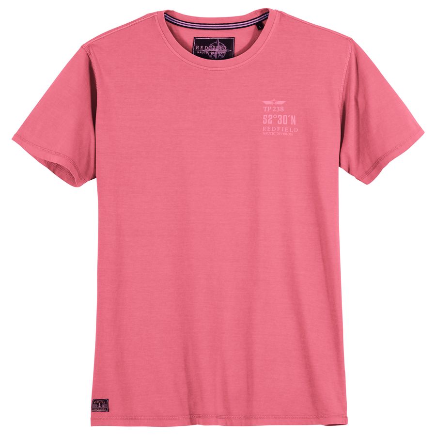 Redfield Übergrößen T-Shirt Vintage pink