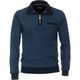CasaModa Troyer-Sweatshirt blau melange große Größen