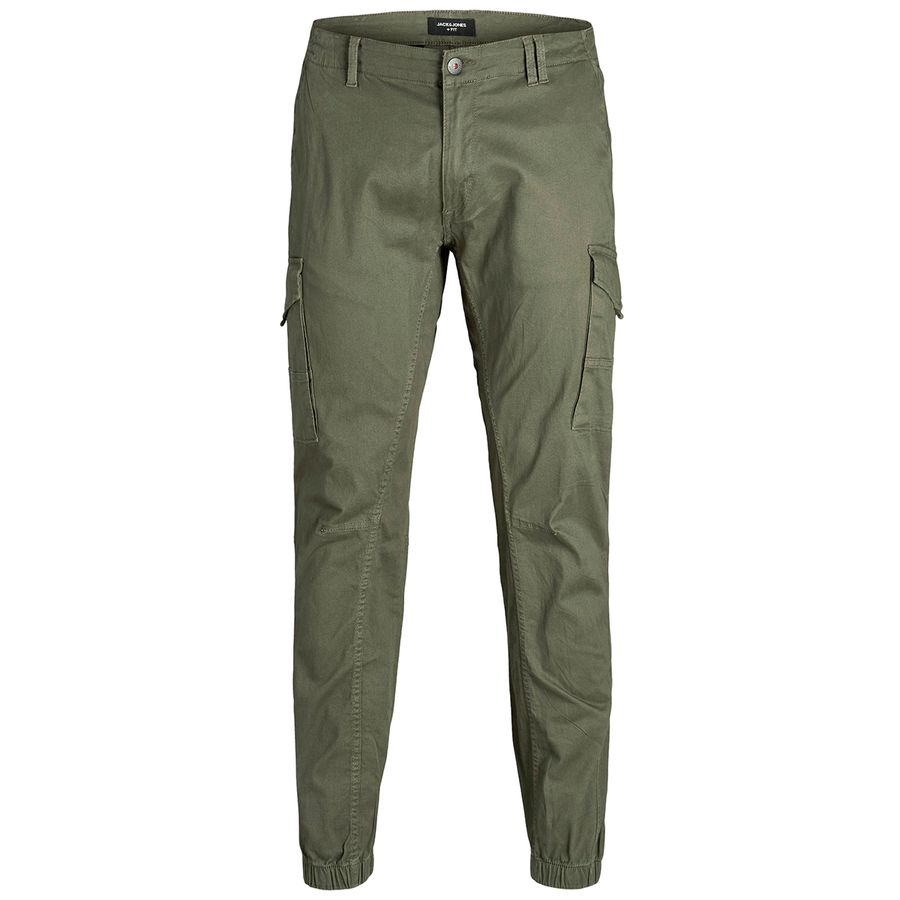 Übergrößen Cargohose oliv Jack & Jones