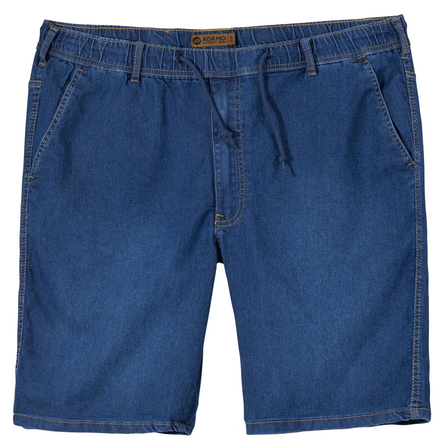 Adamo Stretch-Shorts große Größen mittelblau Kansas
