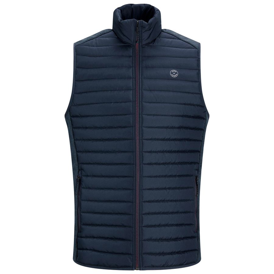 Jack&Jones leichte Steppweste Übergröße navy