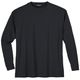 Adamo Langarmshirt große Größen schwarz