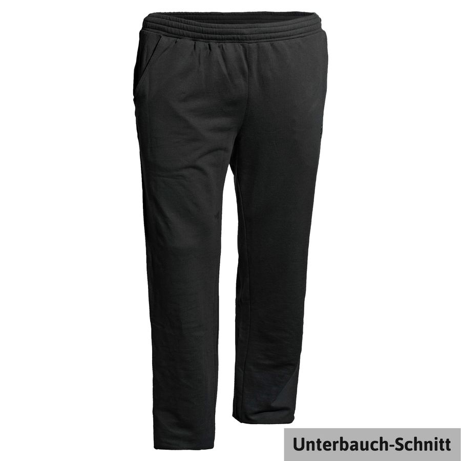 Ahorn Sportswear XXL Sweathose Kurzgröße schwarz