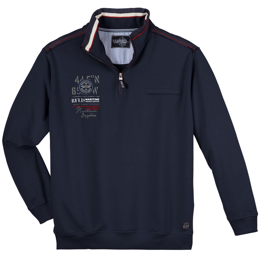Redfield maritimes XXL Troyer-Sweatshirt navy