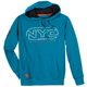 Redfield Übergrößen Hoodie Print NYC türkisblau Redfield Übergrößen Hoodie Print NYC türkisblau