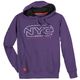 Redfield Übergrößen Hoodie Print NYC lila Redfield Übergrößen Hoodie Print NYC lila