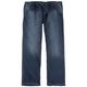 Abraxas Schlupf-Stretchjeans dunkelblau Übergröße