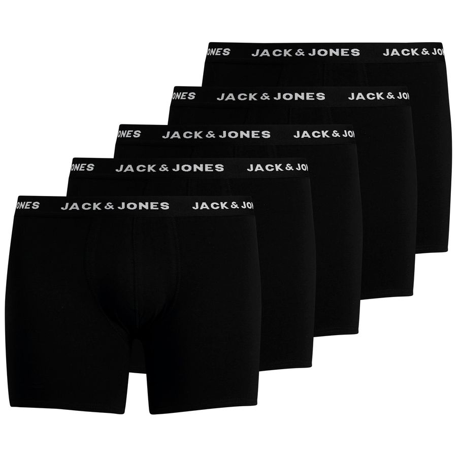 Jack&Jones 5er-Pack Übergröße Pants JACHUEY schwarz