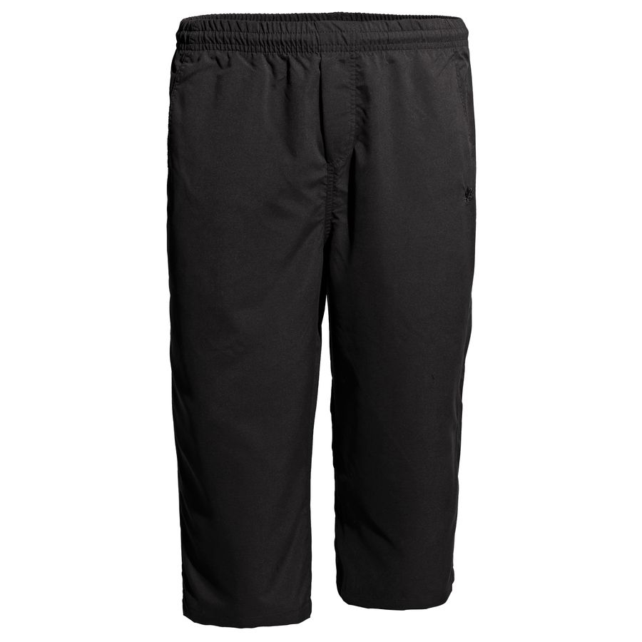 Fitness Caprihose Übergröße schwarz Ahorn