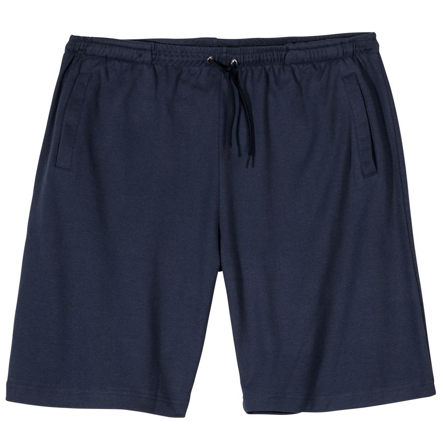 Hajo Sweat-Bermuda Stay fresh Übergröße marine