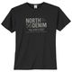 North Latitude XXL T-Shirt schwarz cooler Print