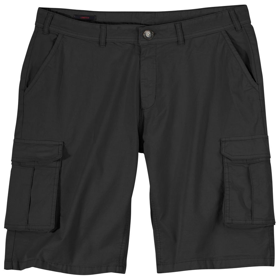 North 56°4 Cargo-Shorts Übergröße schwarz used