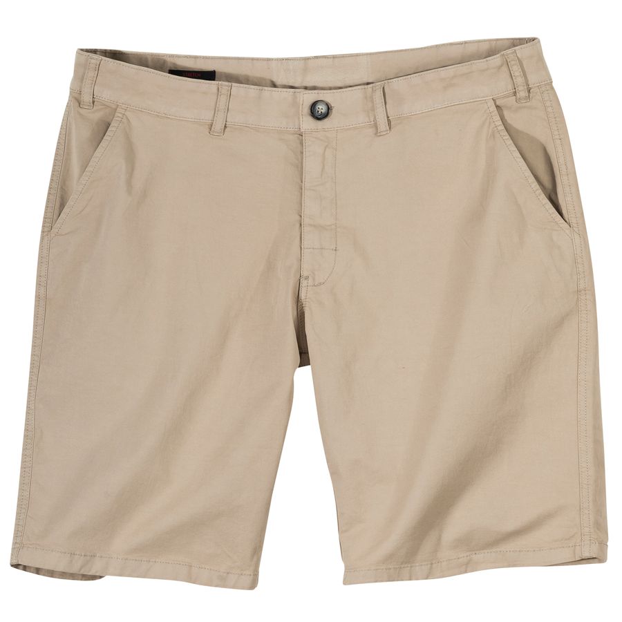 North 56°4 Chino-Shorts Übergröße hellbeige
