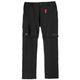 Adamo Übergrößen Outdoor-Zipp-off-Hose schwarz