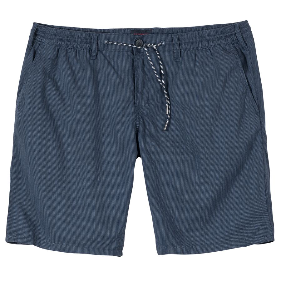 Paddock's Übergrößen Stretch-Shorts blau gestreift