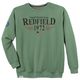 Redfield Übergrößen Logo Sweatshirt salbeigrün Redfield Übergrößen Logo Sweatshirt salbeigrün
