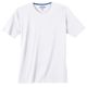 Redmond Basic T-Shirt weiß große Größen Rundhals