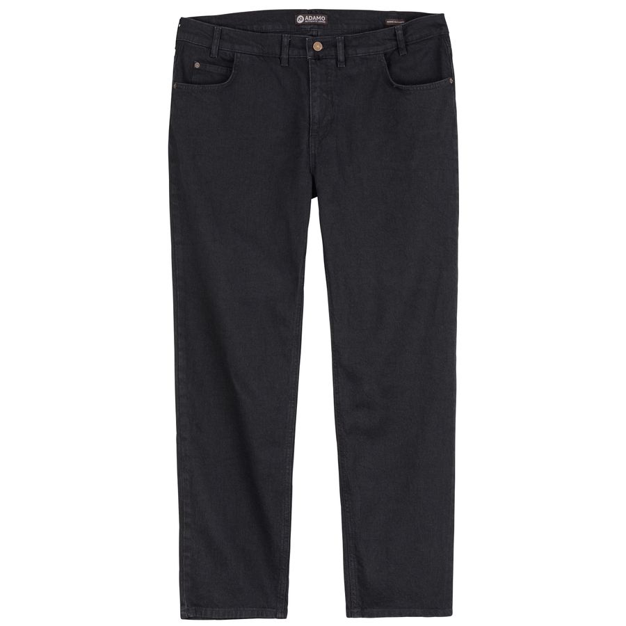 Adamo Stretch-Jeans Übergröße schwarz