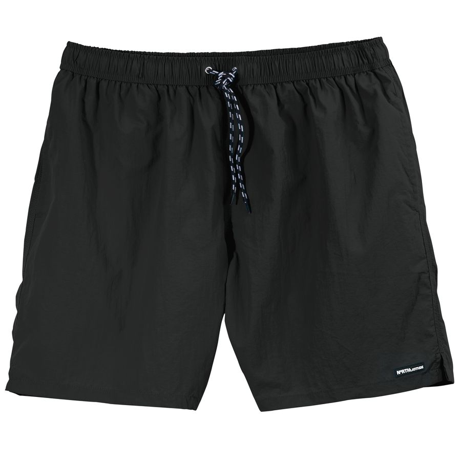 North Latitude Badeshorts schwarz Übergröße