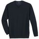 Ragman XXL Pullover V-Neck Feinstrick marine