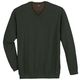 Ragman XXL Pullover V-Neck Feinstrick oliv melange Ragman XXL Pullover V-Neck Feinstrick oliv melange